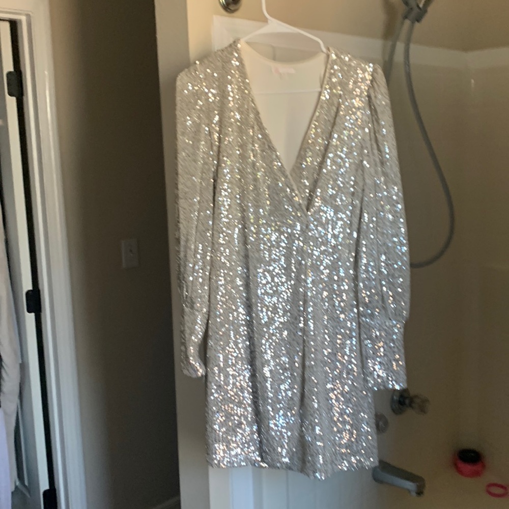 Silver dress size medium!!!
